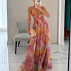 Giselle - Enchanting Maxi Dress with Floral Print